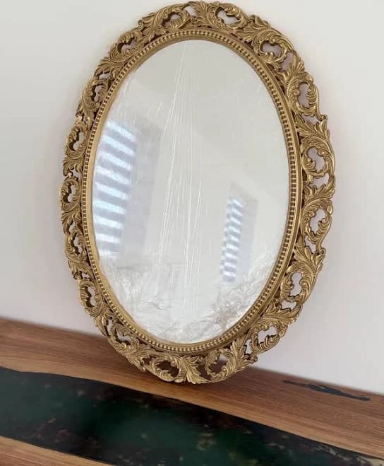 Baroque Style Furniture Oval Baroque Mirror