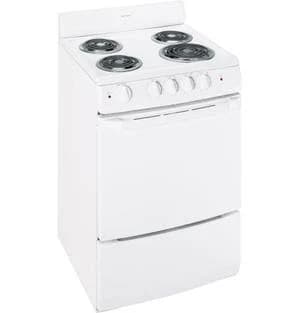 Hotpoint 24" Freestanding Electric Range RA724KWH