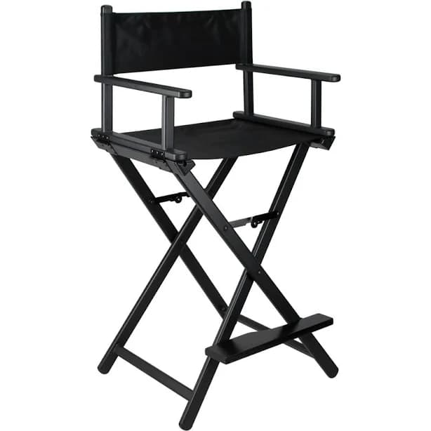 Best Choice Products Foldable Professional Makeup Artist Directors Chair
