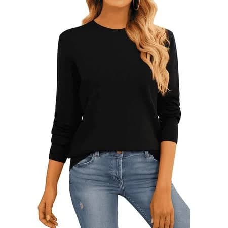 Somer Women's Long Sleeve Crewneck Sweater
