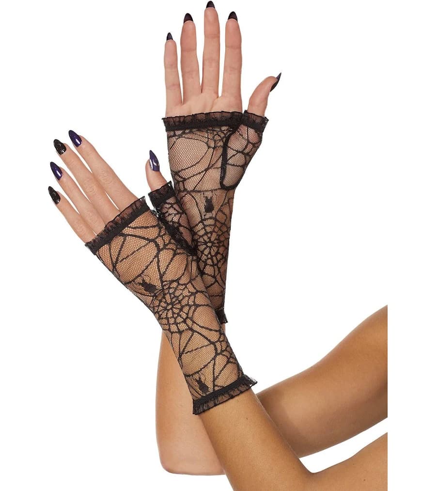 Spider Web Gloves