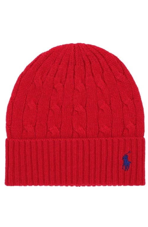 Polo Ralph Lauren Wool Cashmere Cable Beanie