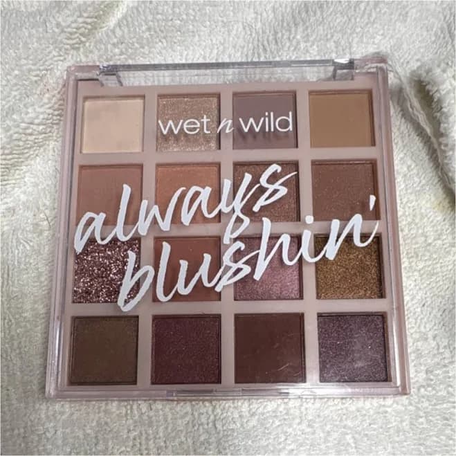 Wet N Wild Always Blushin' Eye & Face Palette 15 Multicolor Shades