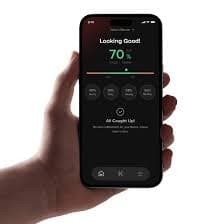 Amazon.com: Klaro Valet - Smart Humidity & Temperature Hygrometer Sensor, App Notifications with Guided Seasoning, WiFi Bridge & Digital Display for 24/7 Remote Monitoring - Satin Finish (iOS & Android App) :
