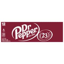 Dr Pepper Soda, 12 Pack, 12 - 12 fl oz (355 ml) cans [144 fl oz (4.3 l)]