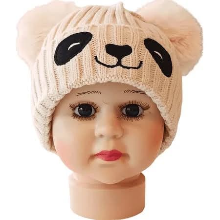 Loonyx Baby and Toddler Panda Knit Beanie Hat with Ears
