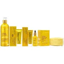 Lemon Glow Lotion, Soap, Cream, Gel 4-Piece Set