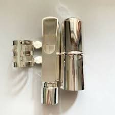 Handmade Silver Plated Alto Saxophone Mouthpiece # 5-9 w/Ligature Fast Ship | eBay