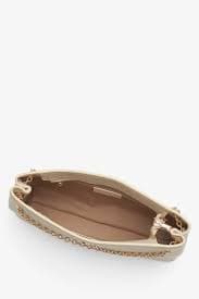 Women's Light Beige Bag with Gold Chain ⠂ESTRO Online Store – estro.eu.com
