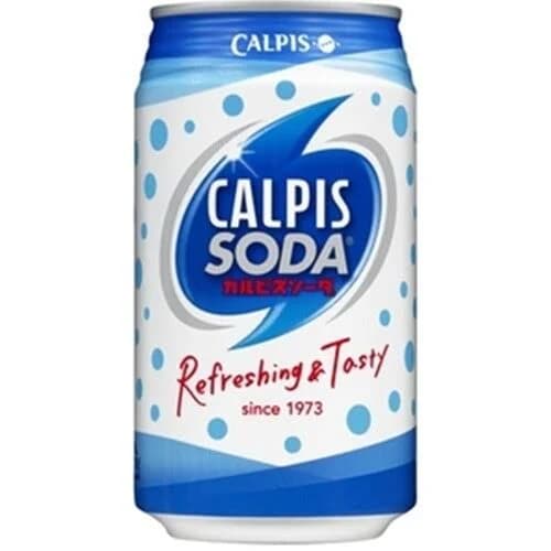 Asahi Calpis Soda can