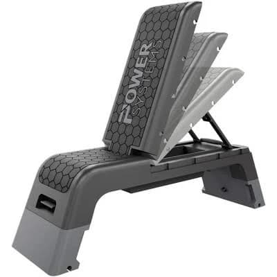 Power Systems Adjustable Fitness Deck Bench