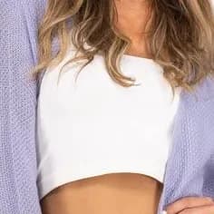 Follow My Lead Women's Open Knit Long Sleeve Cardigan