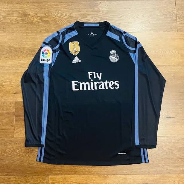 Real Madrid Ronaldo 2016-17 Third Away Long Sleeve Jersey