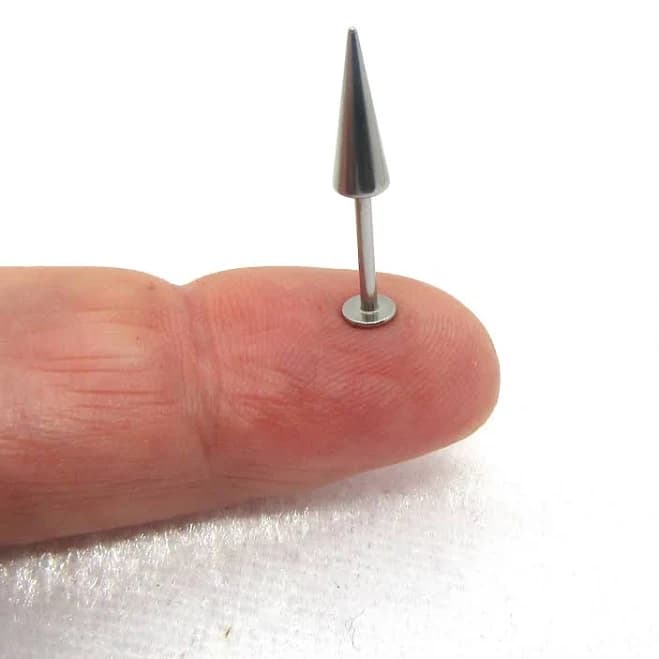 14g 16g Medusa Spike Lip Ring Stud