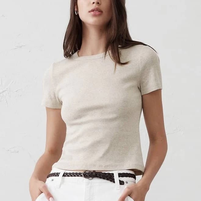 Women's Ribbed T-Shirt