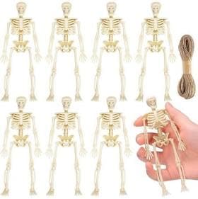 8pcs Skeletons Halloween Decorations