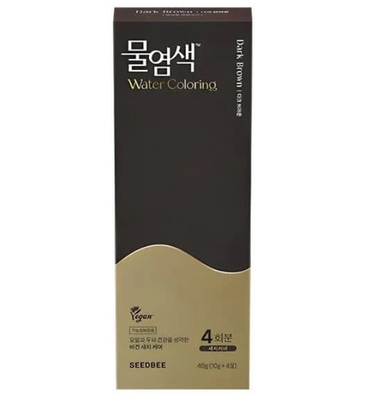 Seedbee Premium Water Colouring Vegan Herbal Hair Dye 40g Season 2