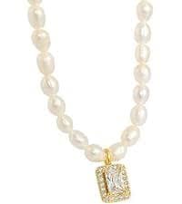 Amazon.com: 14K Gold Jade Orchid Necklace, Freshwater Pearl Beaded Clavicle Necklace, Mother's Day, Birthday Gift for Mother, Wife, Girlfriend (Jade, 14K): Clothing, Shoes & Jewelry