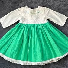 Well Dressed Wolf Green Den Dress Size 24 Months