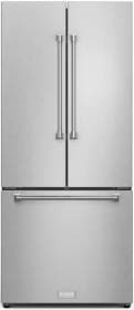 Gordon Ramsay by Thor Kitchen 30-Inch 17.5 Cu Ft French Door Counter Depth Refrigerator with Ice Maker rf3017ffd