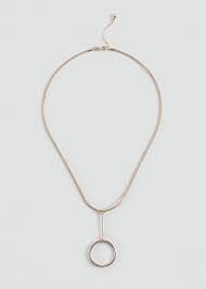 Drop necklace with sphere - Teen | MANGO Niger