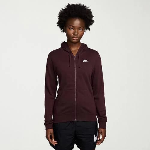 Nike Women's Sportswear Club Fleece Full-Zip Hoodie