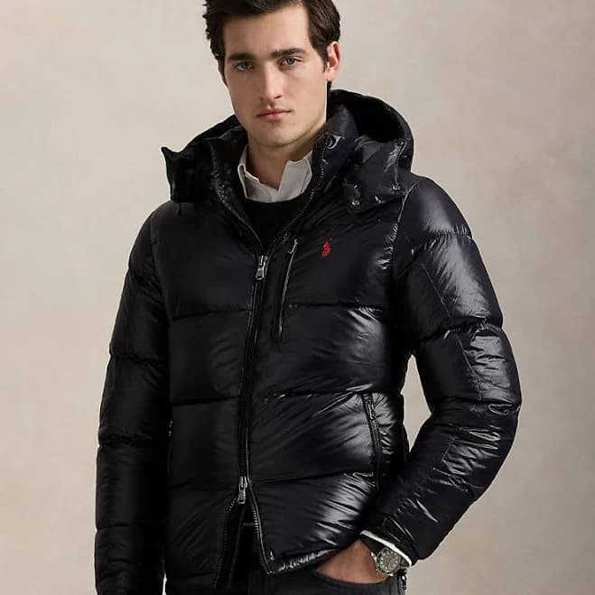 Ralph Lauren Men's The Gorham Glossed Down Jacket