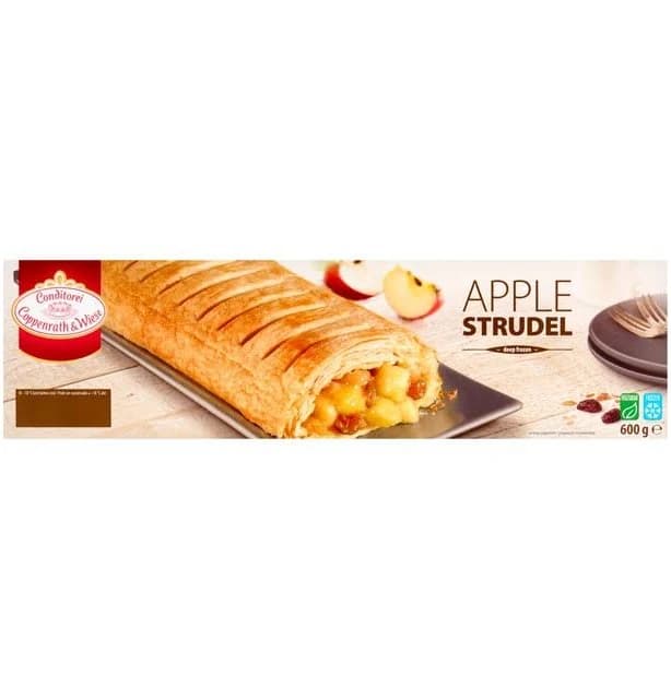 Coppenrath & Wiese Apple Strudel Frozen Pastry 600g
