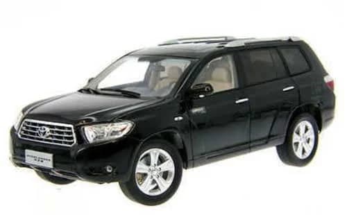 1/18 Dealer Edition 2008-2010 Generation Toyota Highlander (Black) Diecast Car Model