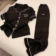 Designer Sleepwear For Women Soft Luxury Lounge Set With Shirt & Pants, Elegant Fashion Pajamas From Bag_fans, $51.14 | DHgate.Com