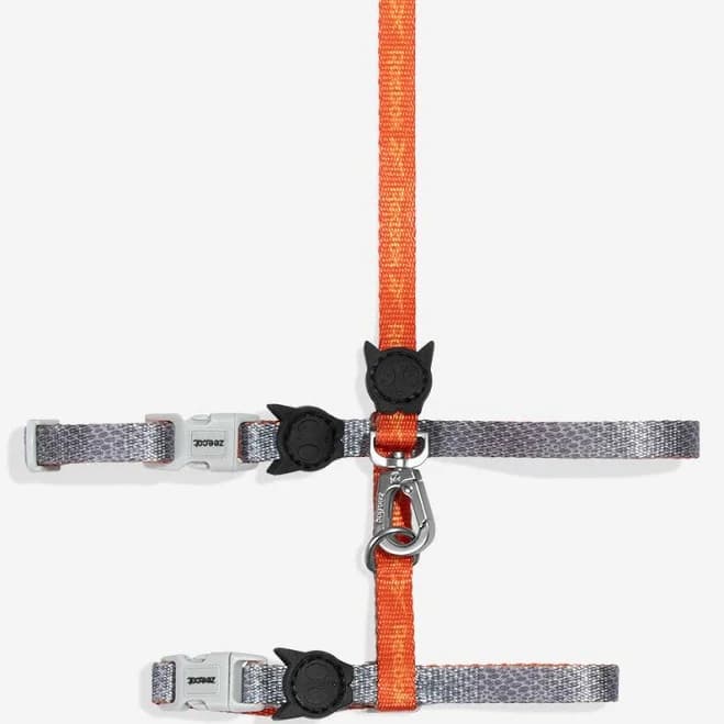 Reebok Suede Cat Harness + Leash Set