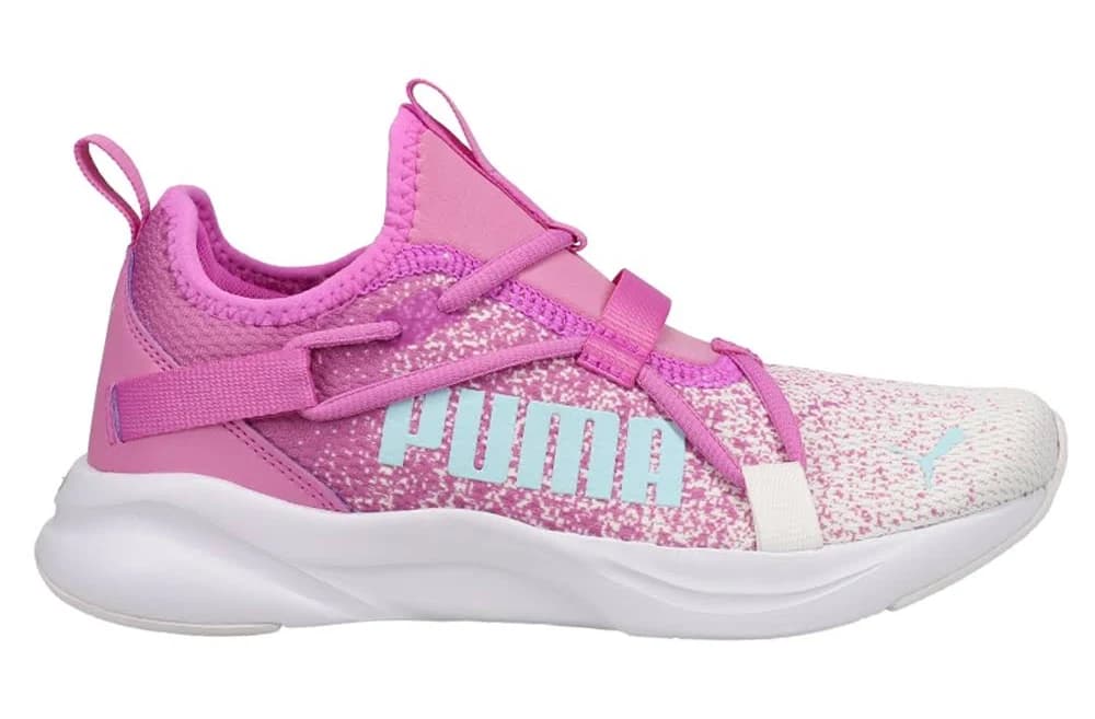 Kids Puma Girls Softride Rift Sprinkle Slip On Sneakers