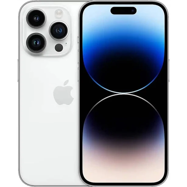 Apple - Refurbished Excellent - iPhone 14 Pro Max (A2651) 128GB 6.7-inch (2022) - Unlocked - Silver