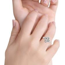Dainty Braided Endless Celtic Knot Statement Oxidized Band 925 Sterling Silver Size 4 - Walmart.com