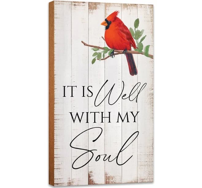 Inspirational Wooden Wall Plaque