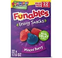 Fruity Snacks Funables Mixed Berry