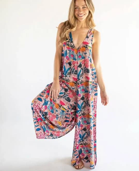 Let's Just Go Wide-Leg Jumpsuit