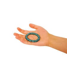 Amelia Beauty Products 8 Medium Smooth Elastic Hair Coils, 2.25in Diameter Spiral Hair Ties, Gentle on Hair, Strong Hold and Minimizes Dents and Creases, Teal - Walmart.com