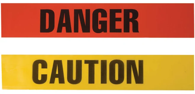 Sheriff's Line Do Not Cross - Barricade Tape - Polyethylene - Bright - Hi-Vis - Construction Tape - Yellow/Black (3" x 1000')