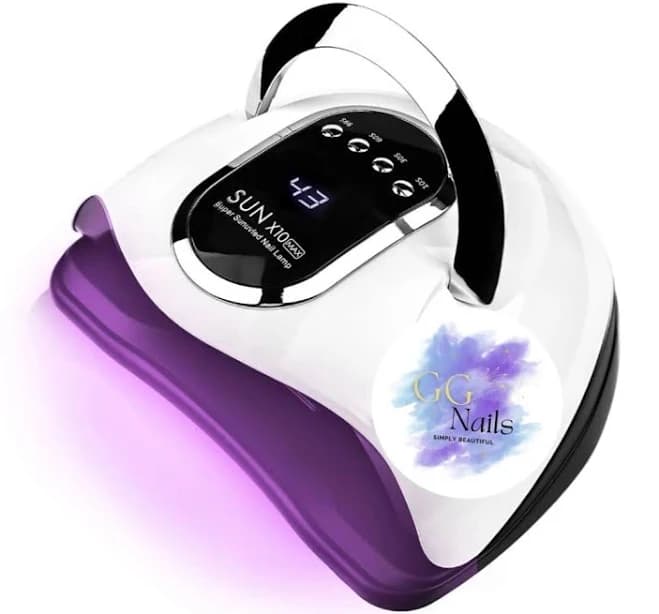 Sun X10 Max Professional 🏼drying Lamp For Manicure 280w 66leds Gel