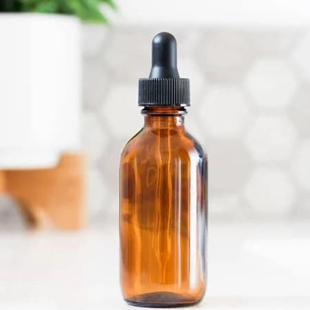 2oz Amber Glass Dropper Bottle