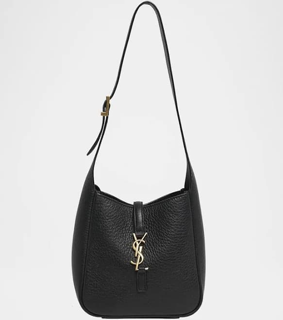 SAINT LAURENT Women's Le 5 A 7 Leather Hobo Bag
