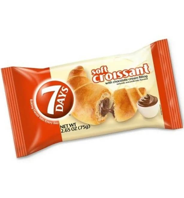 7 Days Chocolate-Vanilla & Strawberry Croissant Display Shipper
