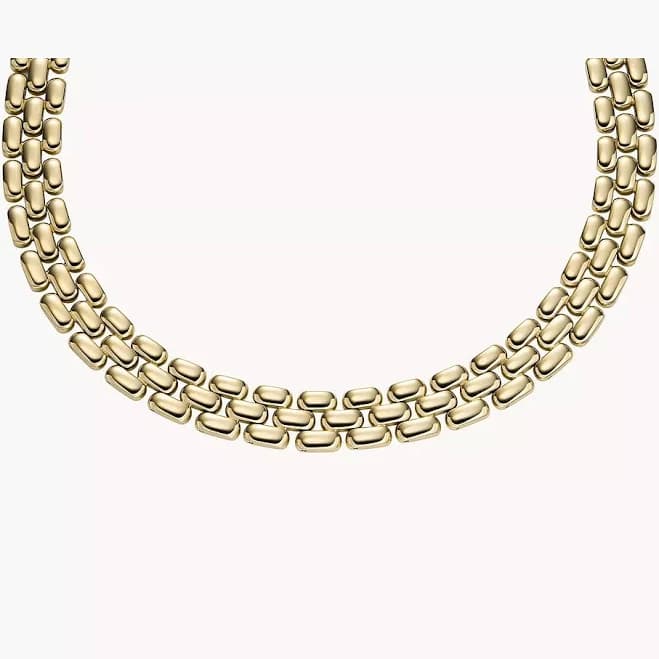 Fossil Women's Arden Watch Links Chain Necklace