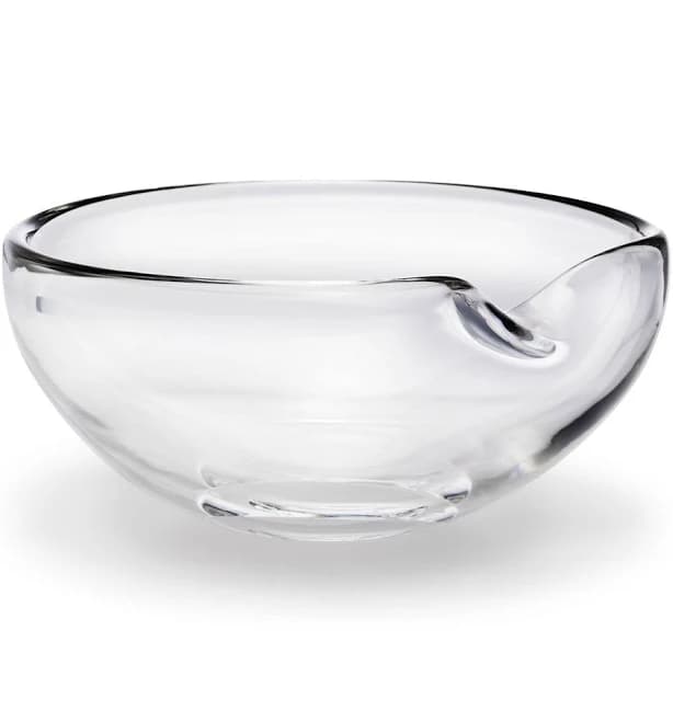 Elsa Peretti Thumbprint Glass Bowl