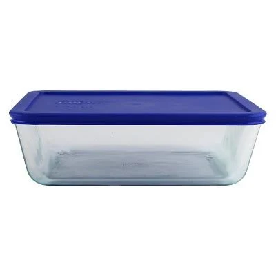 Pyrex 11-Cup Rectangular Glass Food Storage Container