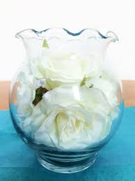 White Rose Flower Arrangement: Silk Floral Centerpiece - Etsy Canada