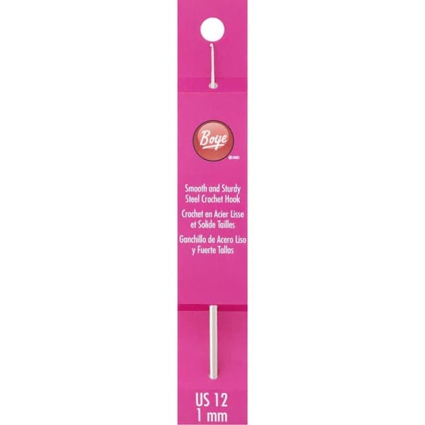 Boye Steel Crochet Hook