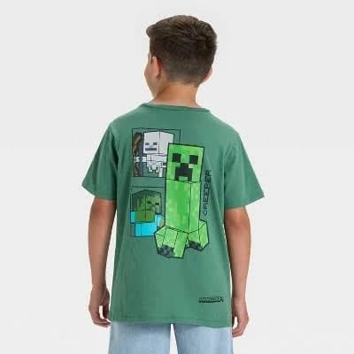 Minecraft Creeper Graphic T-Shirt