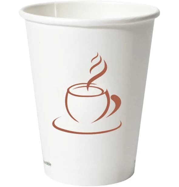 250 Pack - Custom 16oz Eco Friendly Paper Cups Imprinted With Your Logo - Promotion Choice